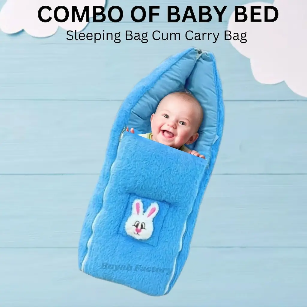 Baby sleeping bag Light Blue